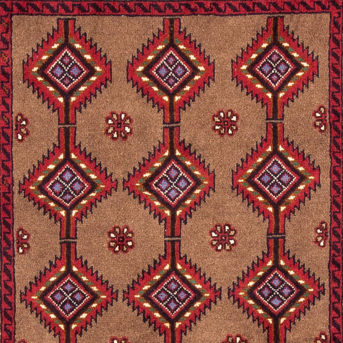Runner Baluch-matta - 179 x 101 cm - röd