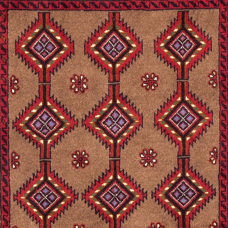 Runner Baluch-matta - 179 x 101 cm - röd