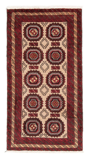 Runner Baluch-matta - 195 x 104 cm - beige