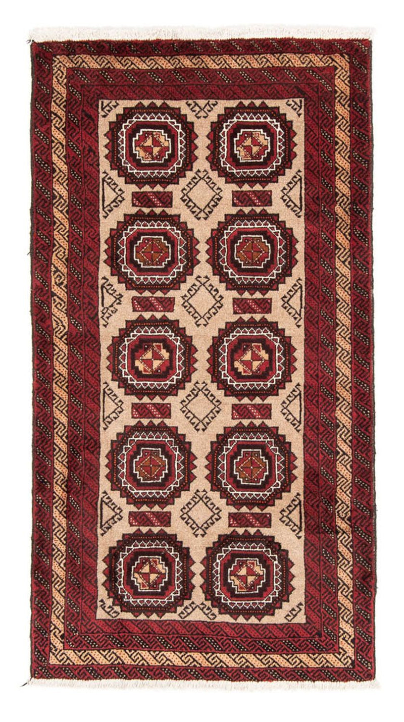 Runner Baluch-matta - 195 x 104 cm - beige