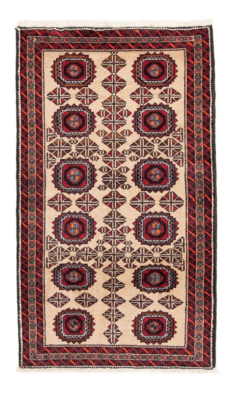 Baluch-matta - 189 x 108 cm - beige