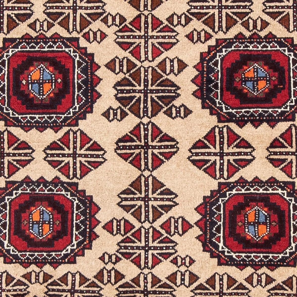 Baluch-matta - 189 x 108 cm - beige