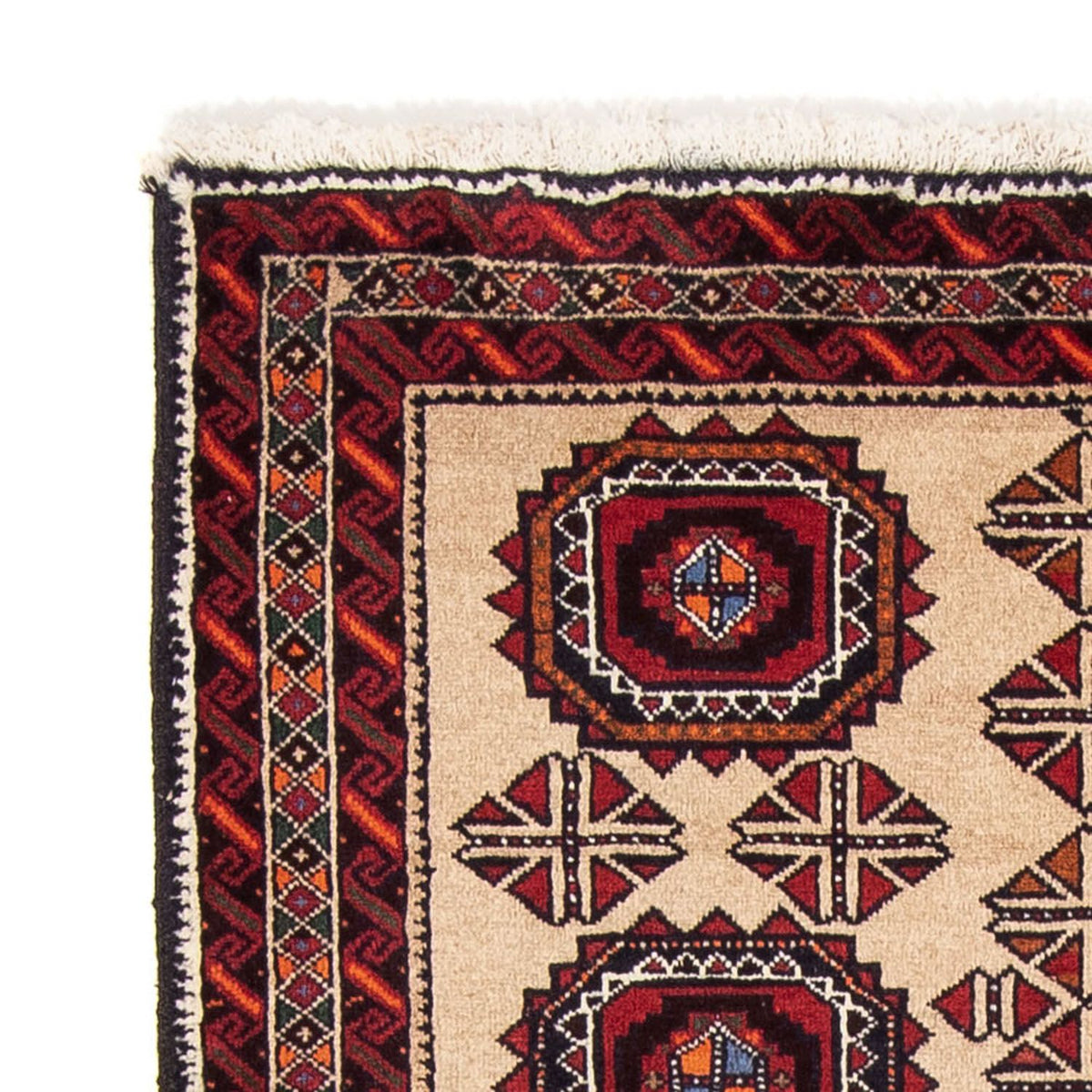 Baluch-matta - 189 x 108 cm - beige