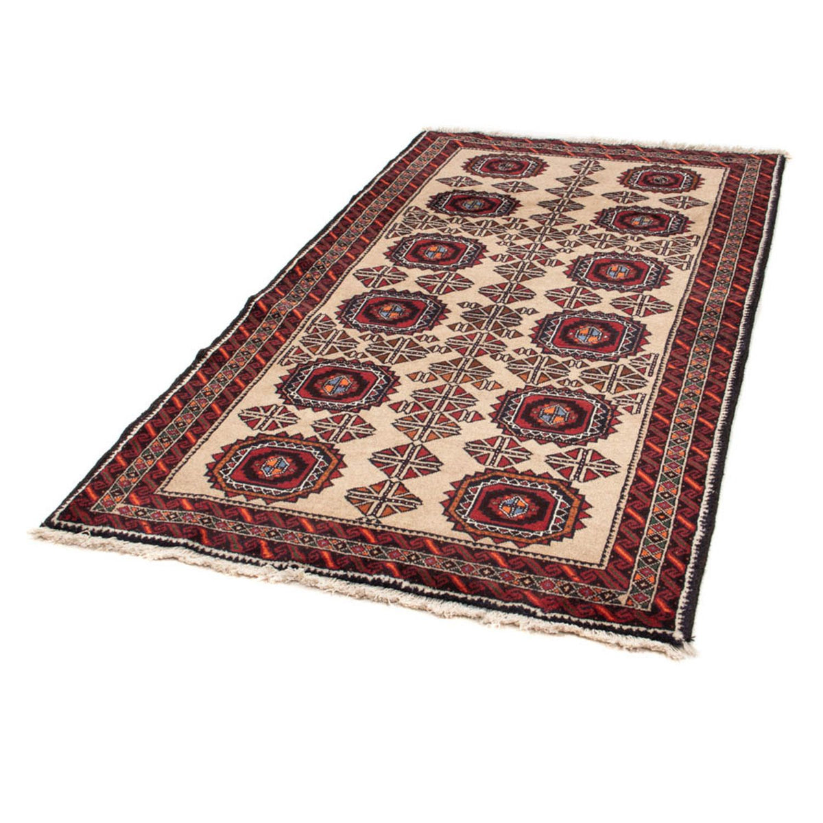 Baluch-matta - 189 x 108 cm - beige