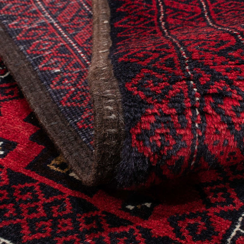 Runner Baluch-matta - 175 x 95 cm - mörkröd