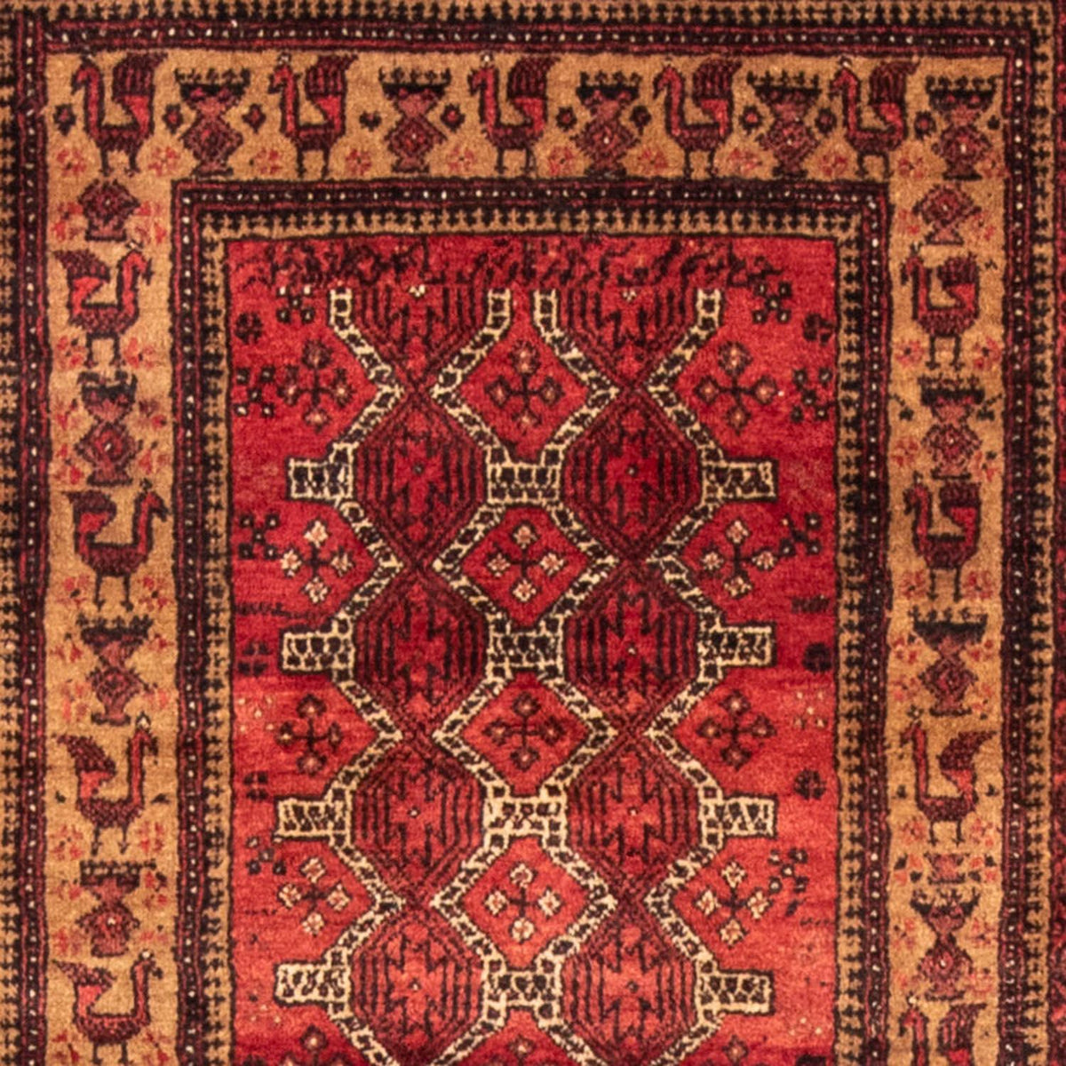 Runner Baluch-matta - 192 x 105 cm - rost