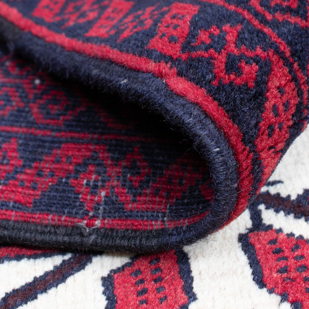 Baluch-matta - 167 x 92 cm - beige