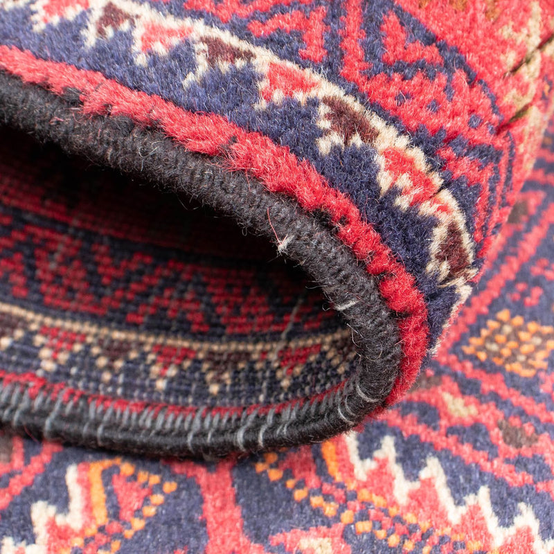 Runner Baluch-matta - 174 x 99 cm - mörkröd