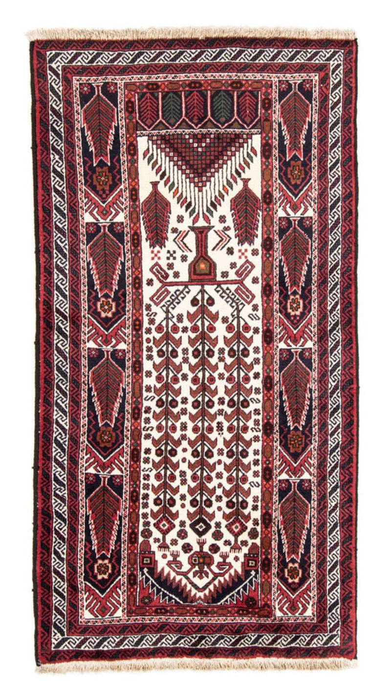Runner Baluch-matta - 191 x 101 cm - röd