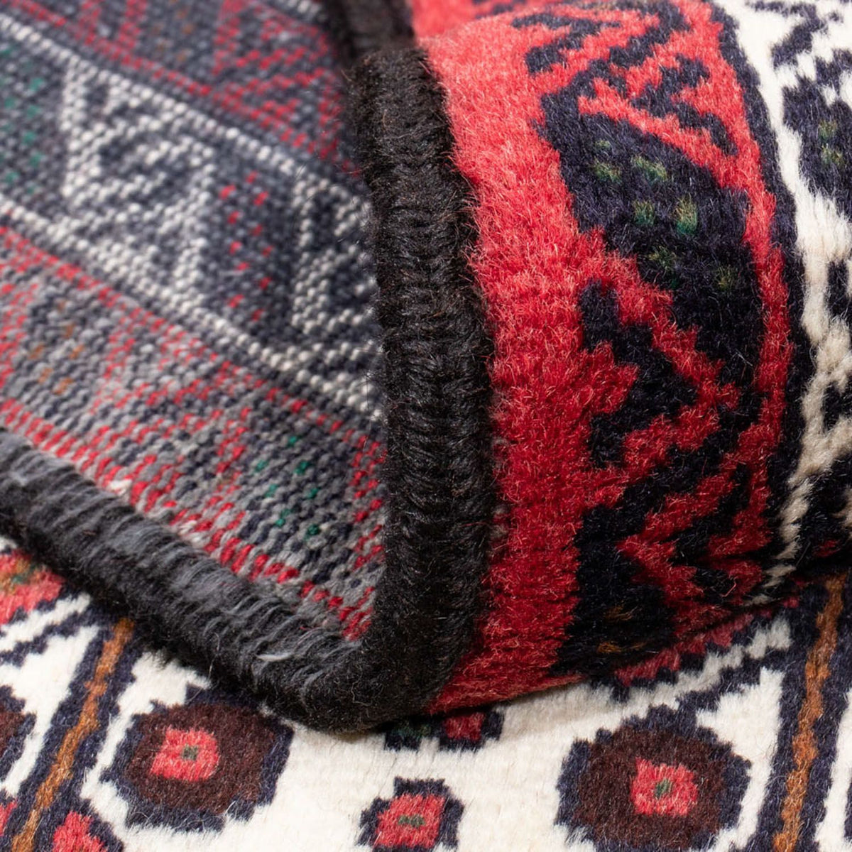 Runner Baluch-matta - 191 x 101 cm - röd