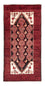 Runner Baluch-matta - 202 x 100 cm - röd