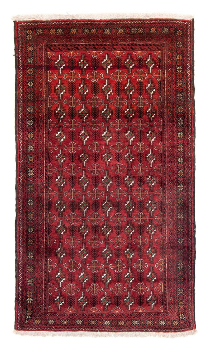 Runner Baluch-matta - 187 x 105 cm - röd