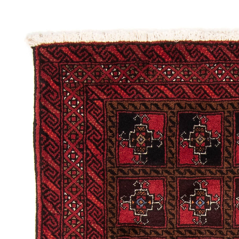 Runner Baluch-matta - 197 x 104 cm - röd