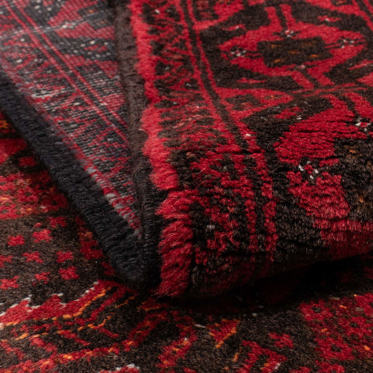 Runner Baluch-matta - 196 x 100 cm - röd