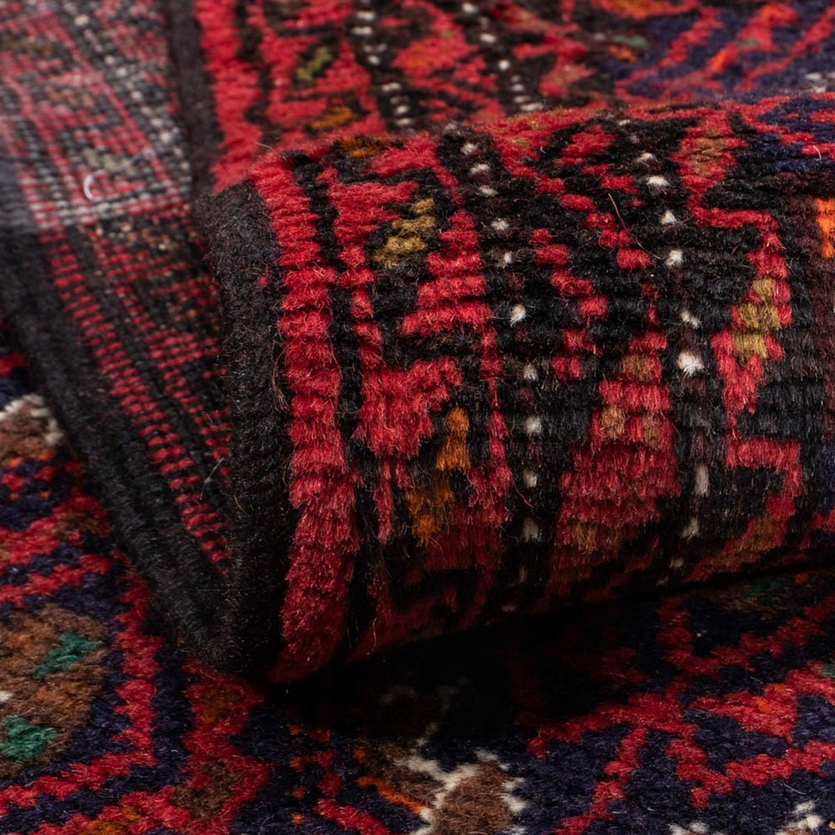 Runner Baluch-matta - 176 x 89 cm - röd