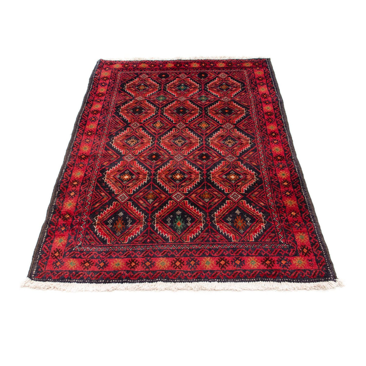 Baluch-matta - 159 x 89 cm - mörkblå