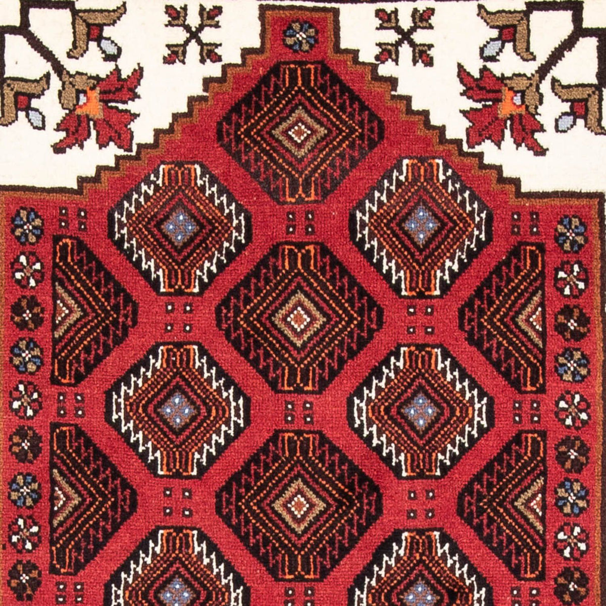 Runner Baluch-matta - 194 x 102 cm - röd