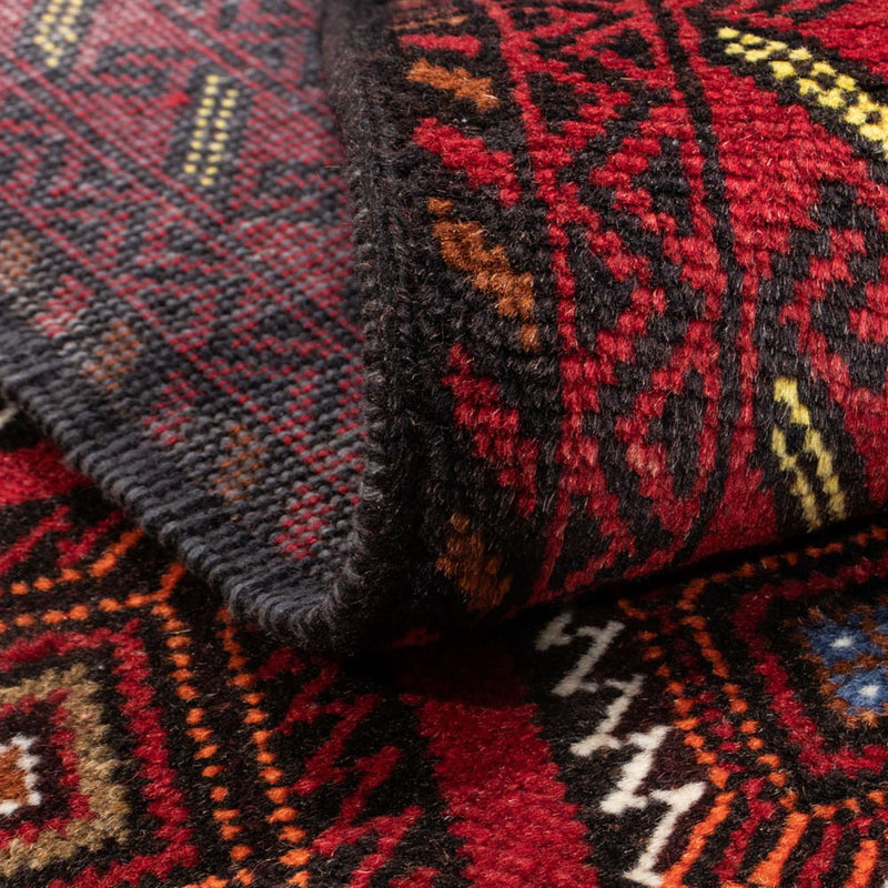 Runner Baluch-matta - 194 x 102 cm - röd