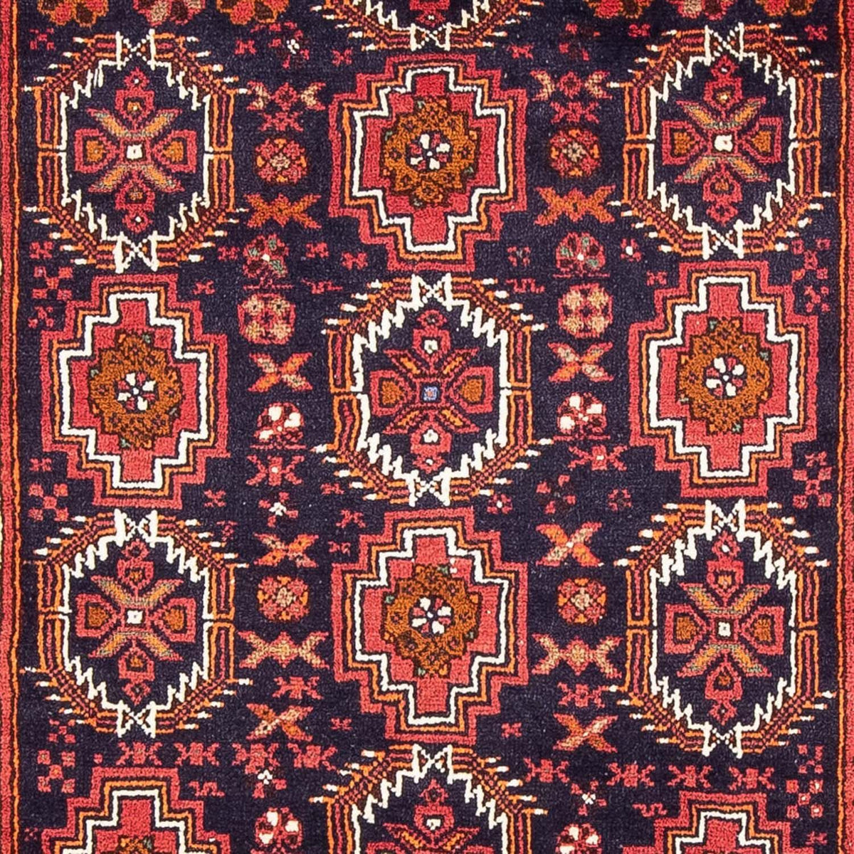 Runner Baluch-matta - 181 x 101 cm - mörkblå