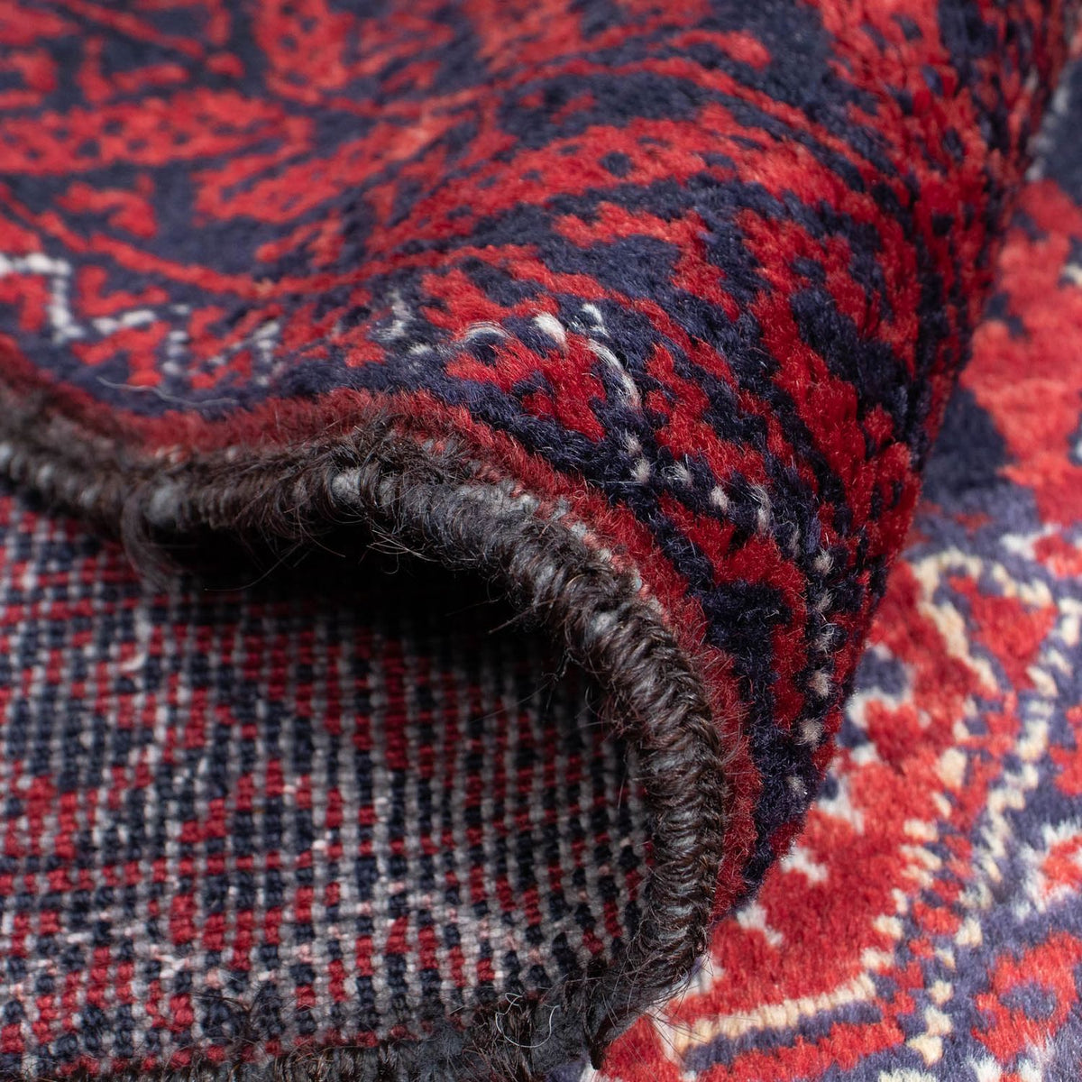 Baluch-matta - 187 x 108 cm - mörkblå