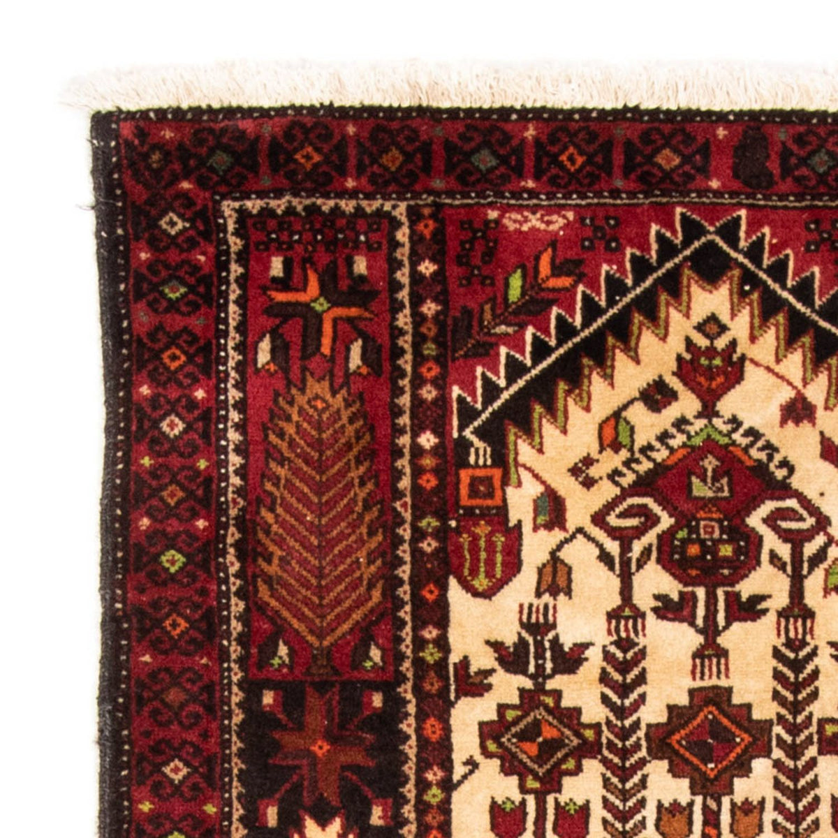 Runner Baluch-matta - 187 x 102 cm - röd