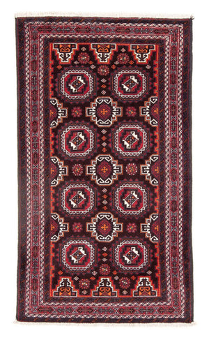 Runner Baluch-matta - 194 x 105 cm - röd