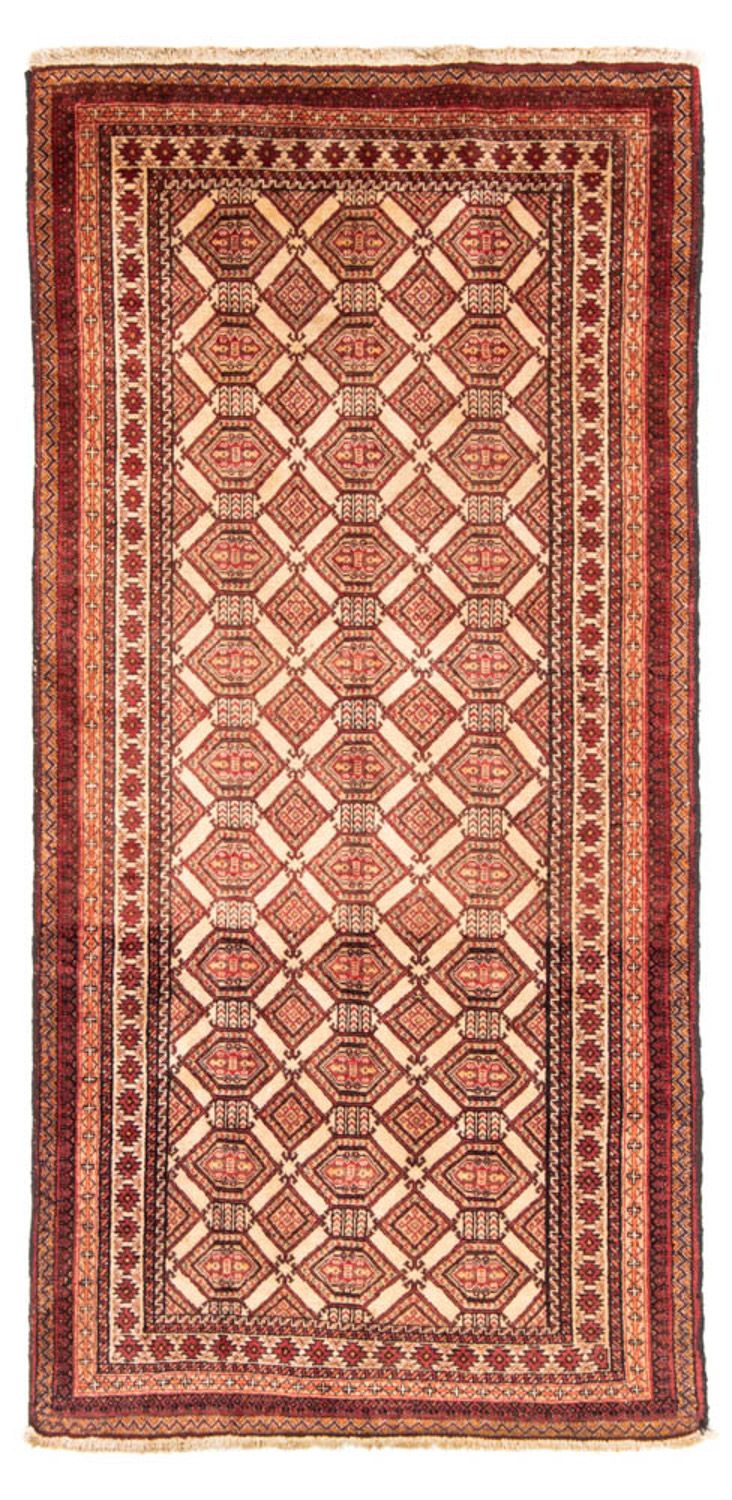 Runner Baluch-matta - 222 x 111 cm - beige