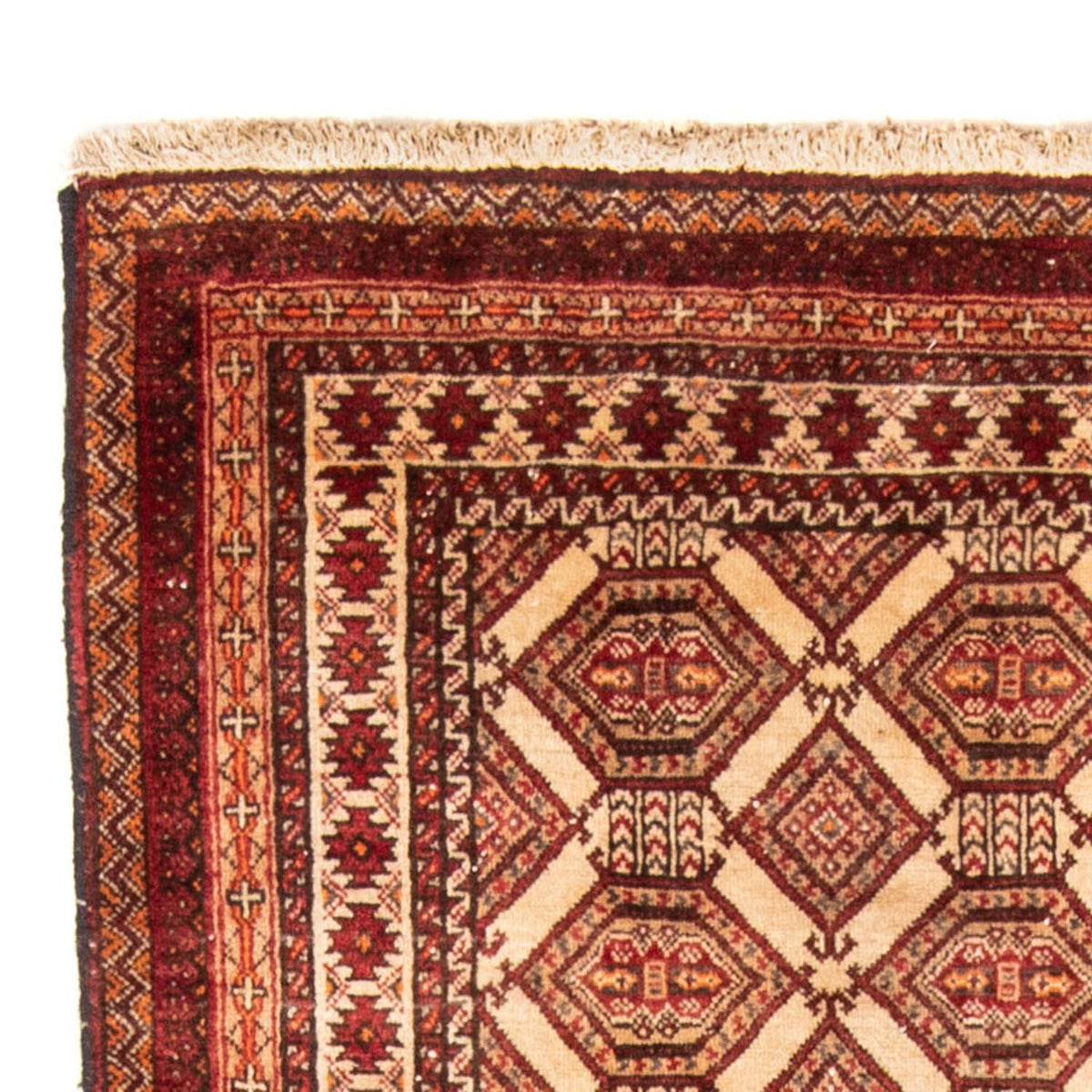 Runner Baluch-matta - 222 x 111 cm - beige
