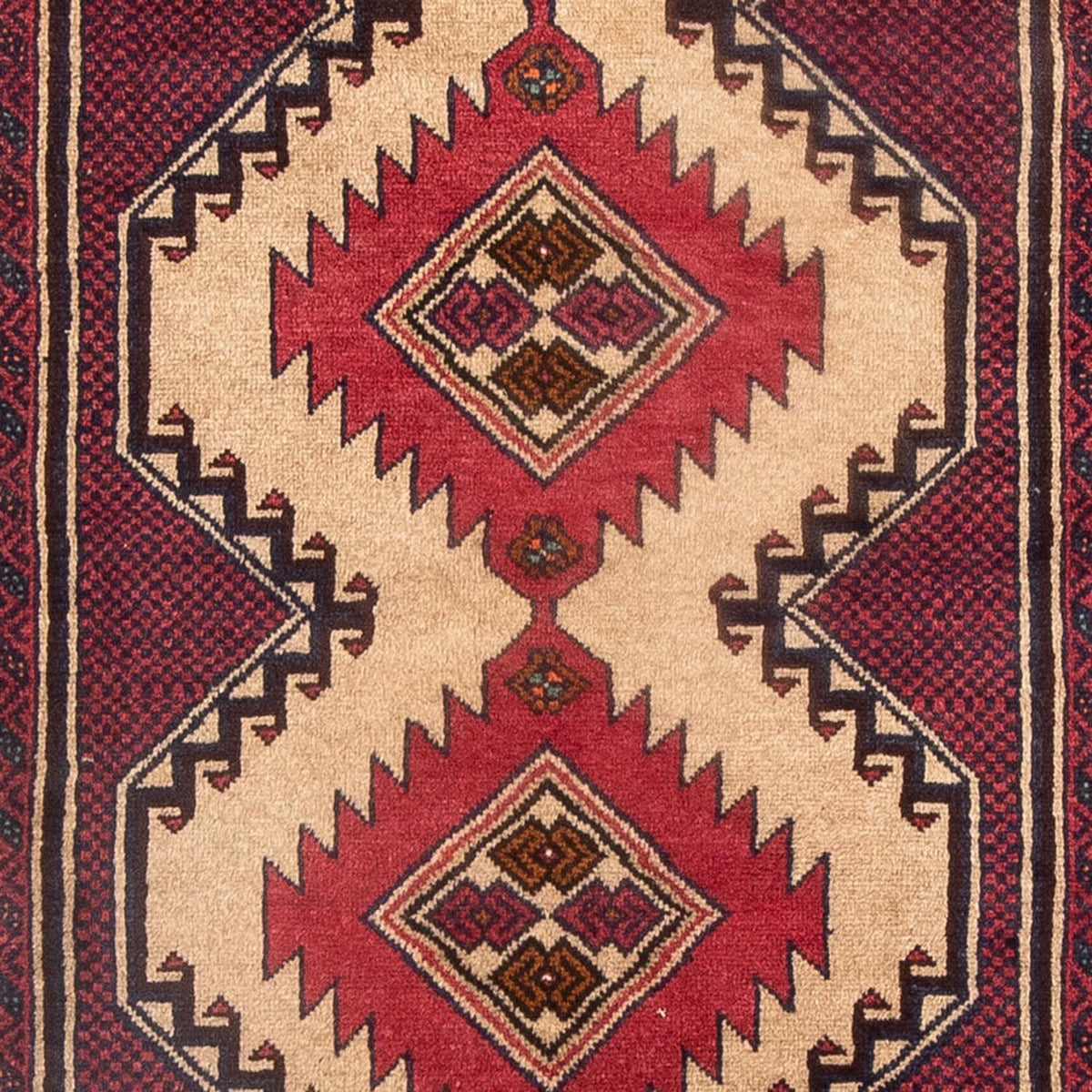 Runner Baluch-matta - 205 x 103 cm - beige