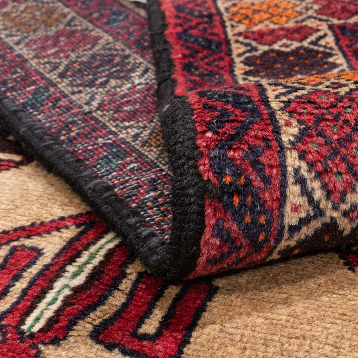 Runner Baluch-matta - 205 x 103 cm - beige