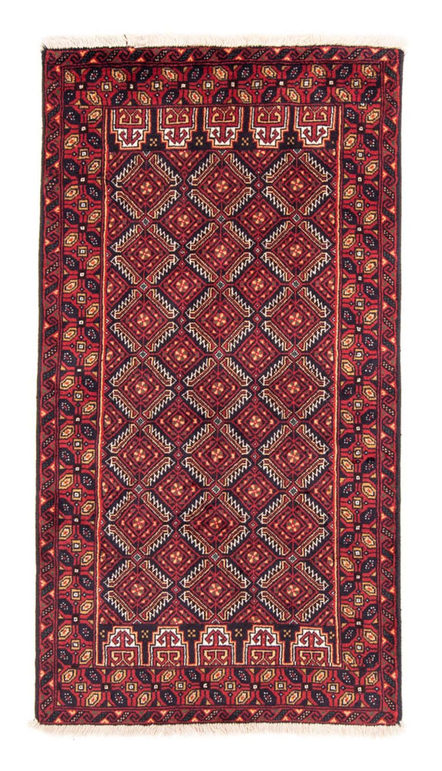 Runner Baluch-matta - 193 x 103 cm - röd