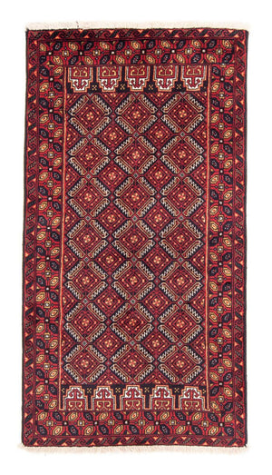 Runner Baluch-matta - 193 x 103 cm - röd