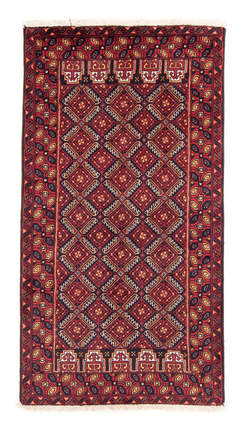 Runner Baluch-matta - 193 x 103 cm - röd