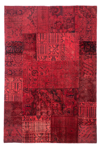 Patchwork-matta 196x296cm - Perserteppich Wollteppich