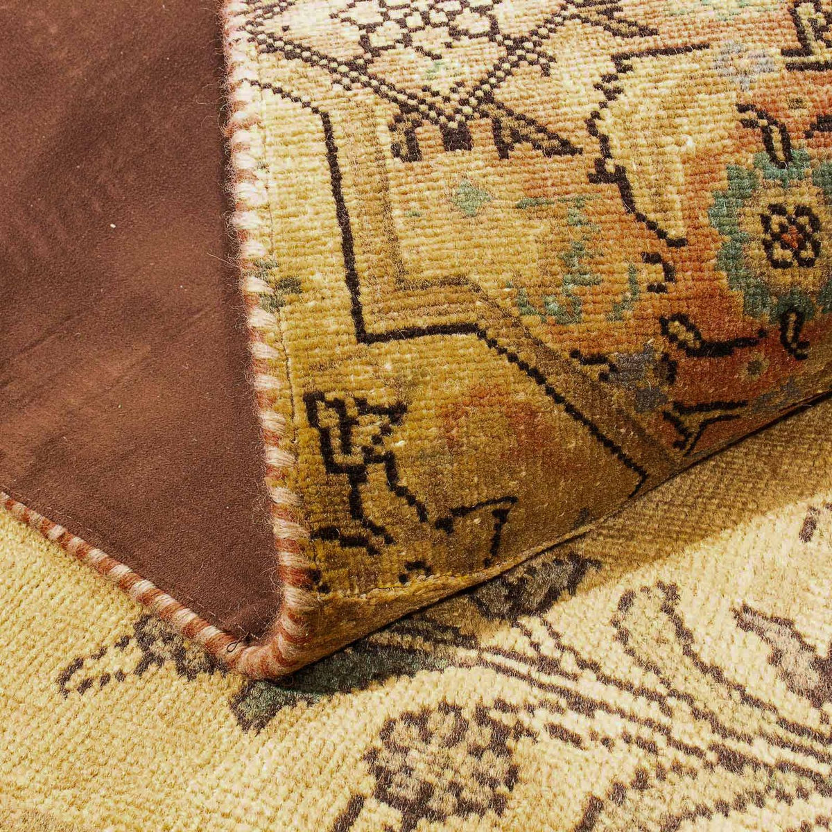 Patchwork-matta - 205 x 131 cm - flerfärgad