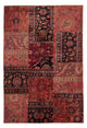 Patchwork-matta 207x135cm - Perserteppich Wollteppich