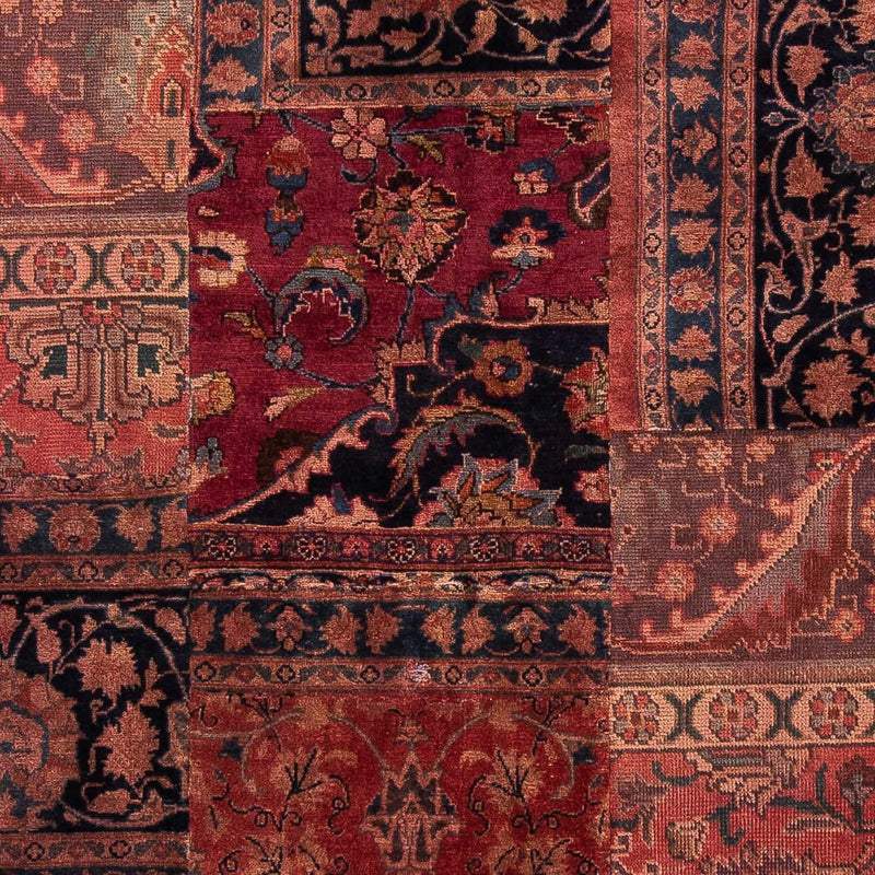 Patchwork-matta - 207 x 135 cm - flerfärgad