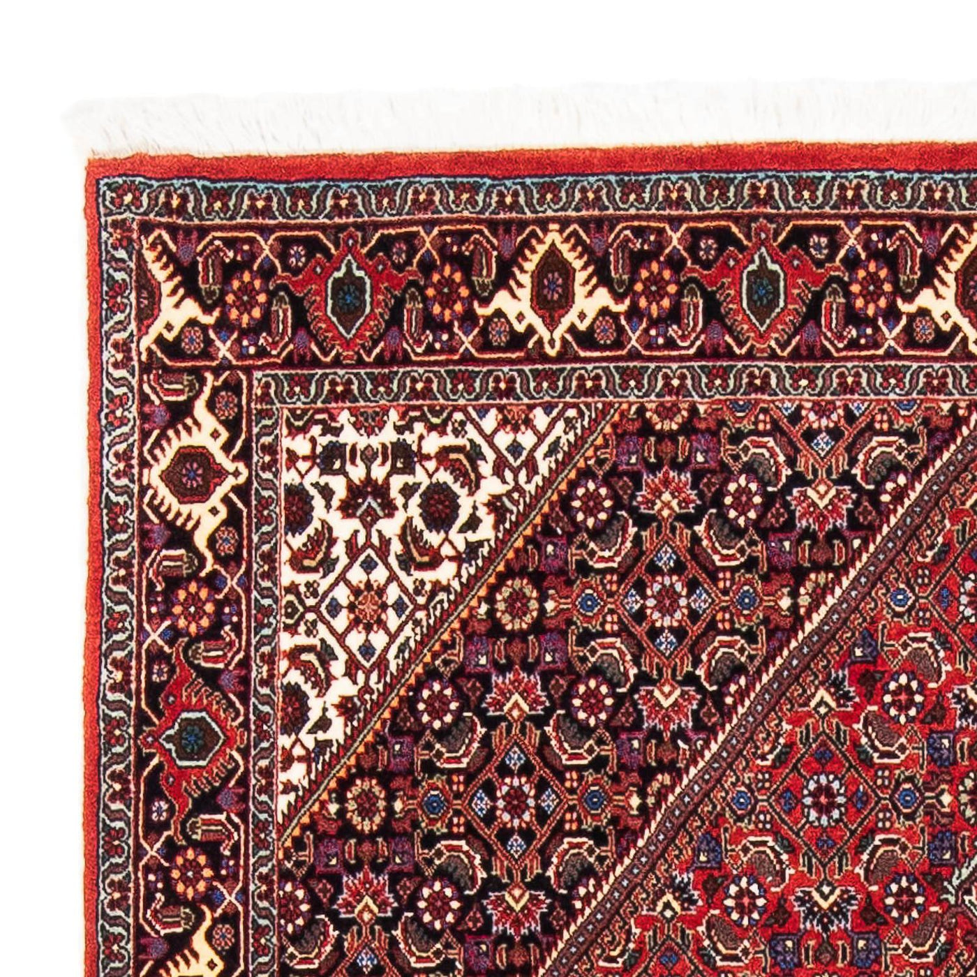 Persisk matta - Bijar - 176 x 112 cm - röd