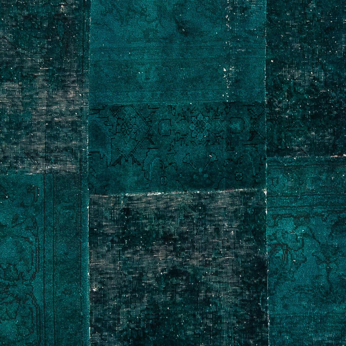 Patchwork-matta - 205 x 131 cm - flerfärgad