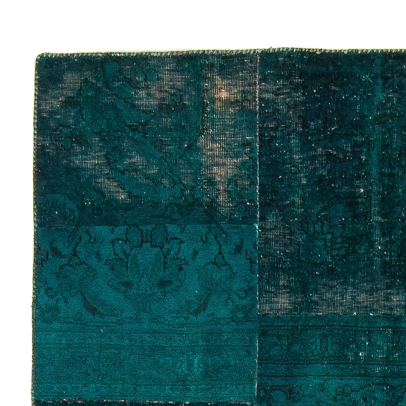Patchwork-matta 205x131cm - Perserteppich Wollteppich