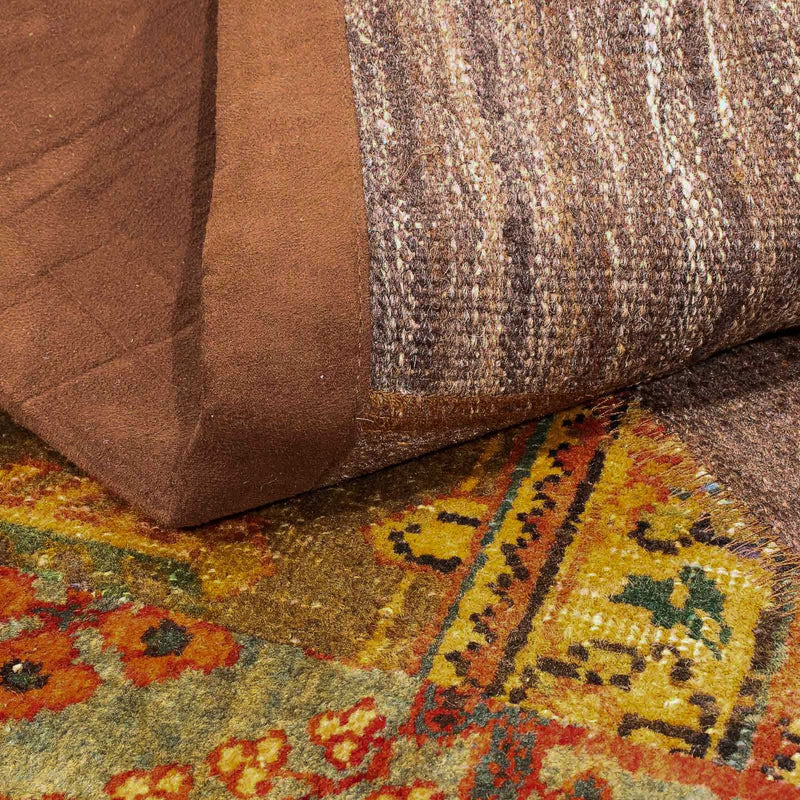Kelim Carpet - orientalisk matta kvadrat  - 180 x 179 cm - flerfärgad