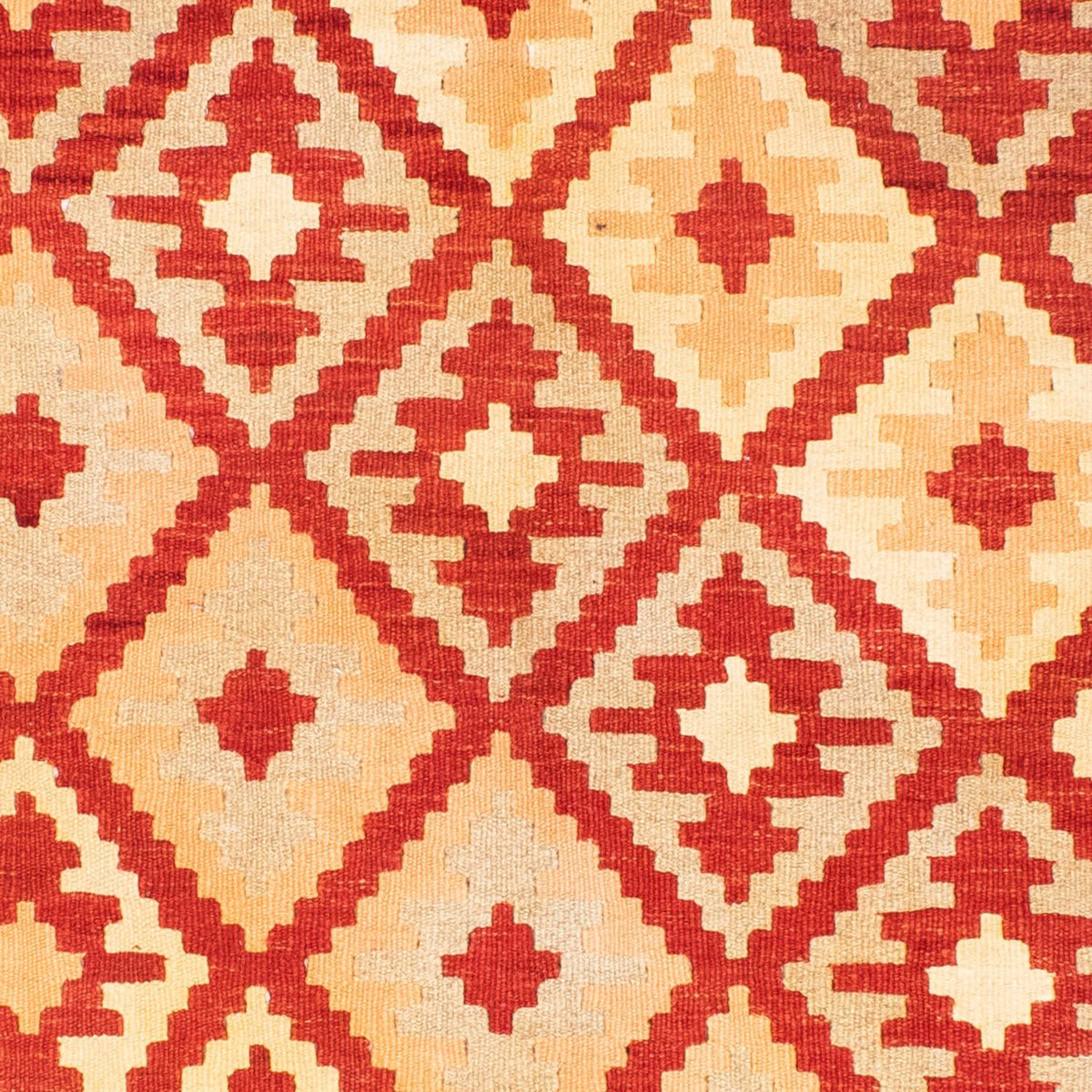 Kelim Carpet - orientalisk matta - 211 x 155 cm - röd
