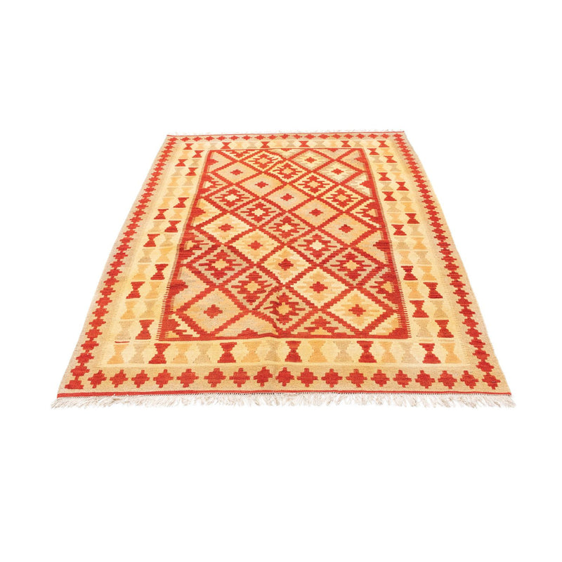 Kelim Carpet - orientalisk matta - 211 x 155 cm - röd