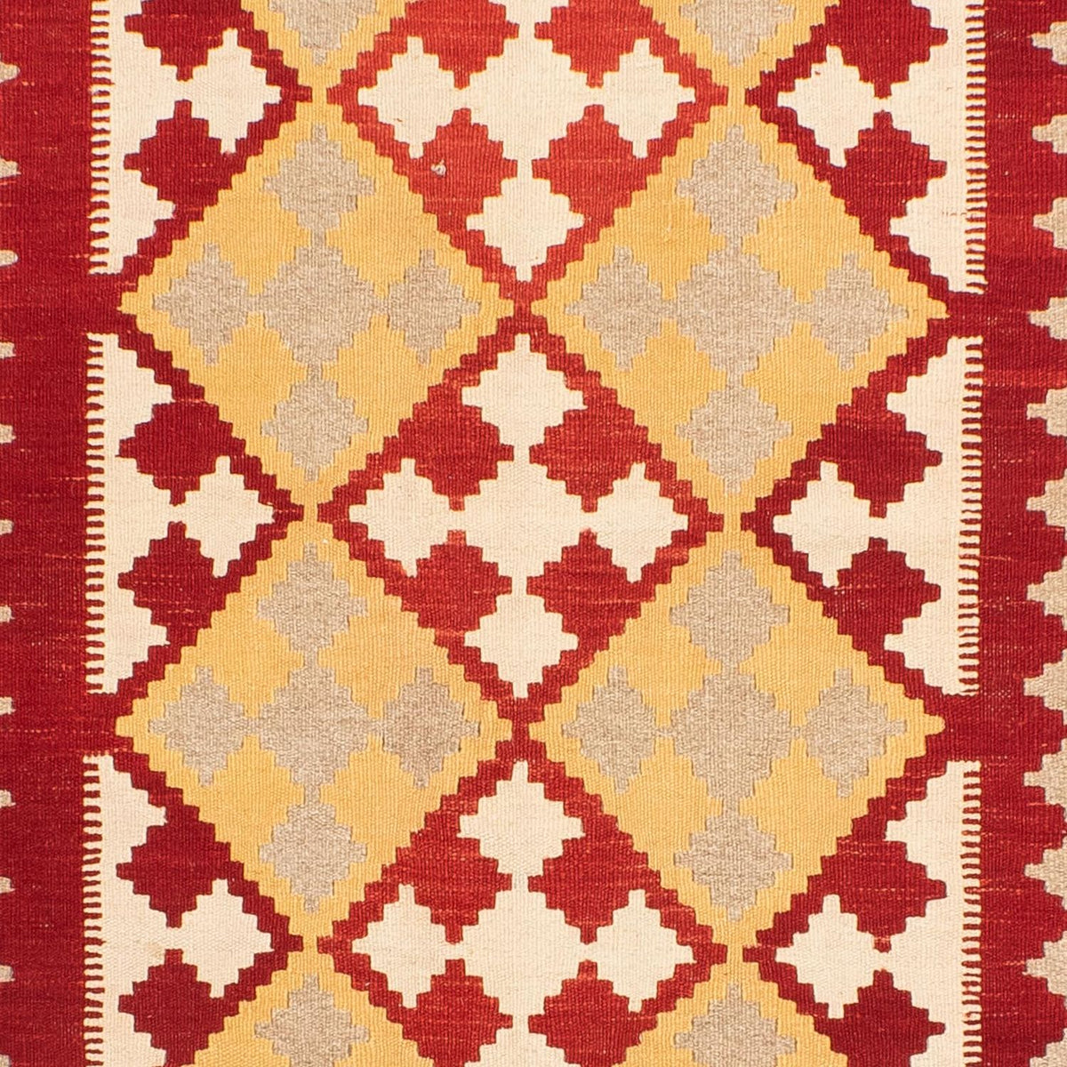 Kelim Carpet - orientalisk matta - 243 x 167 cm - flerfärgad