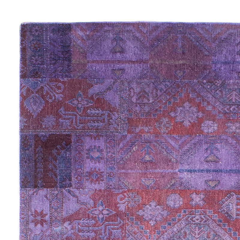 Patchwork-matta - 299 x 239 cm - lila