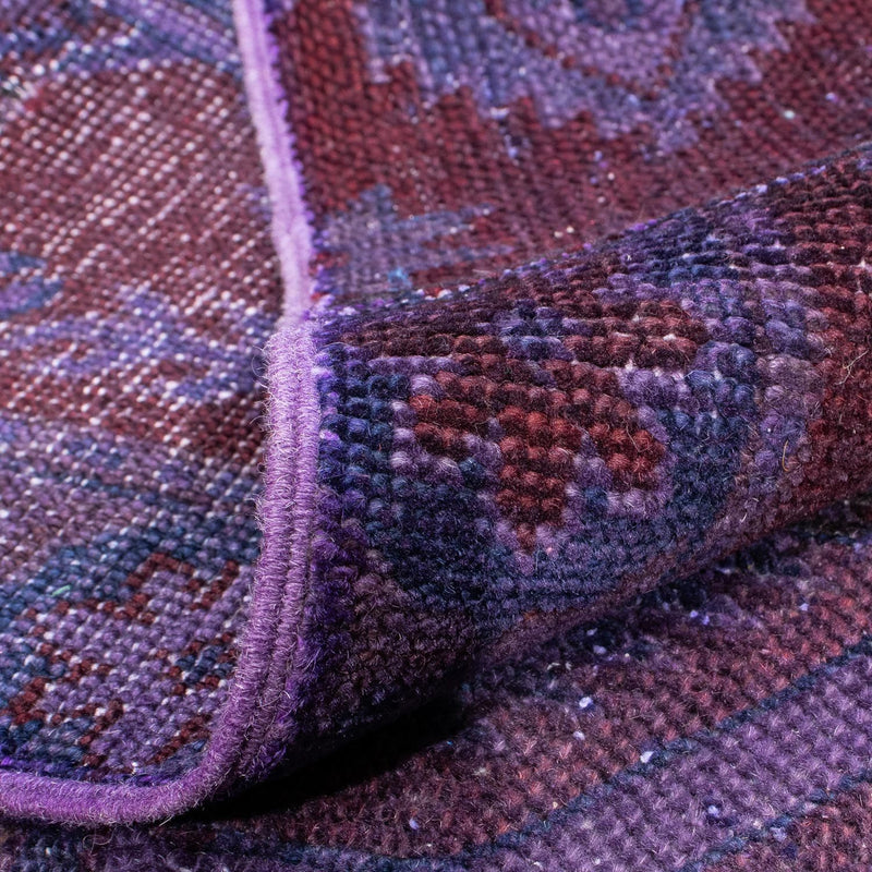 Patchwork-matta - 299 x 239 cm - lila