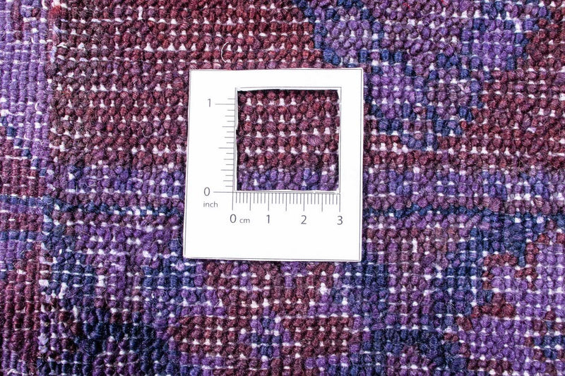 Patchwork-matta - 299 x 239 cm - lila