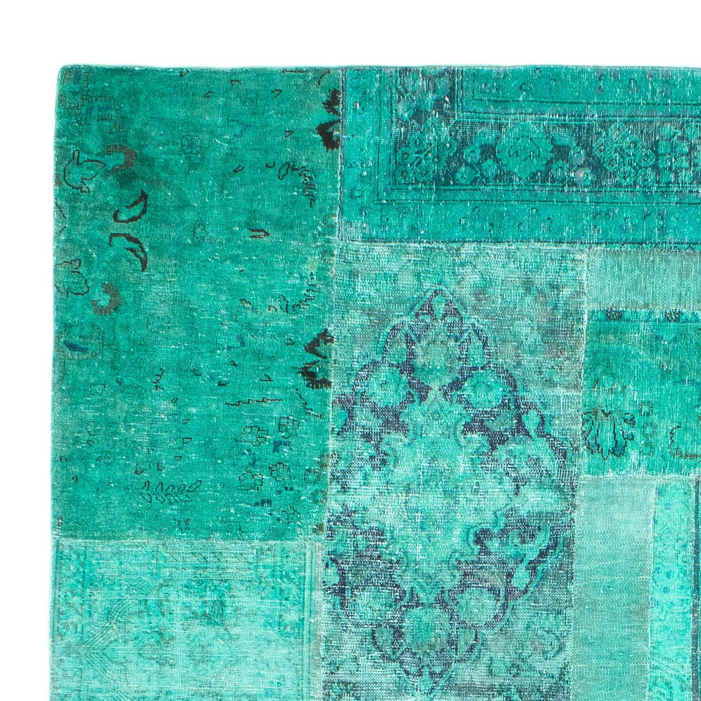 Patchwork-matta 297x231cm - Perserteppich Wollteppich