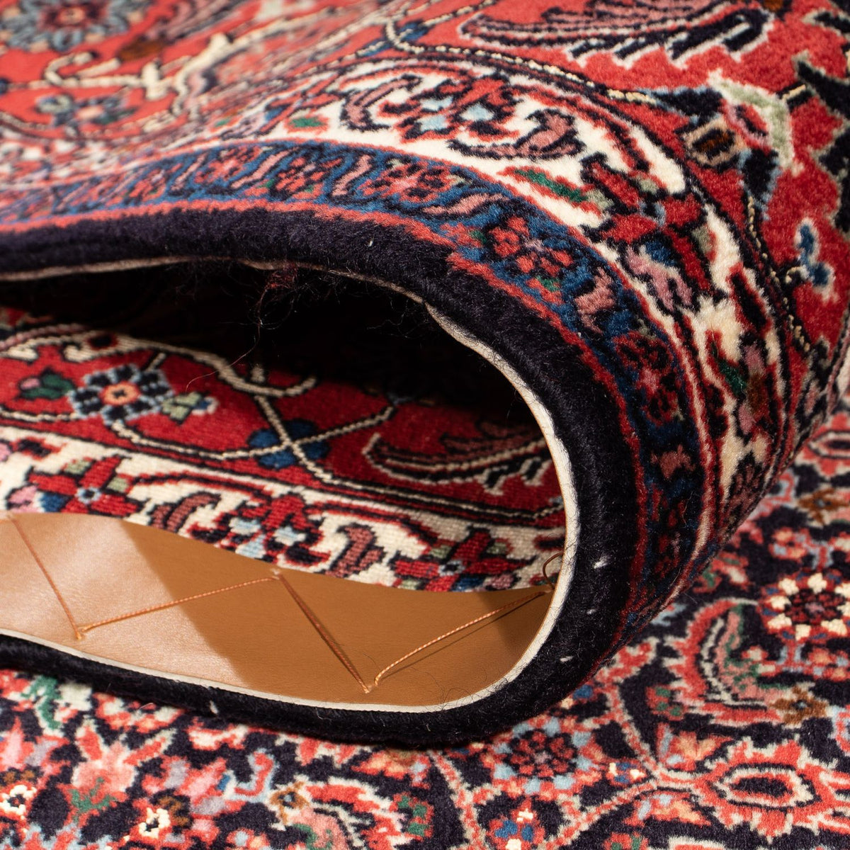 Persisk matta - Bijar - 304 x 198 cm - ljusröd