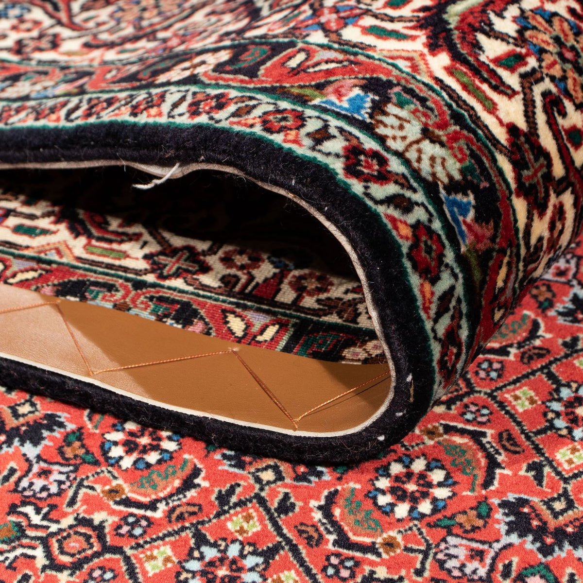 Persisk matta - Bijar - 299 x 203 cm - ljusröd